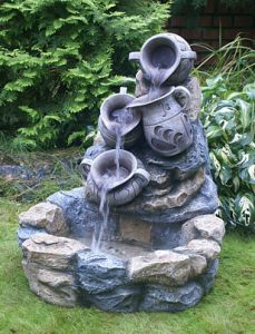 garden fountain